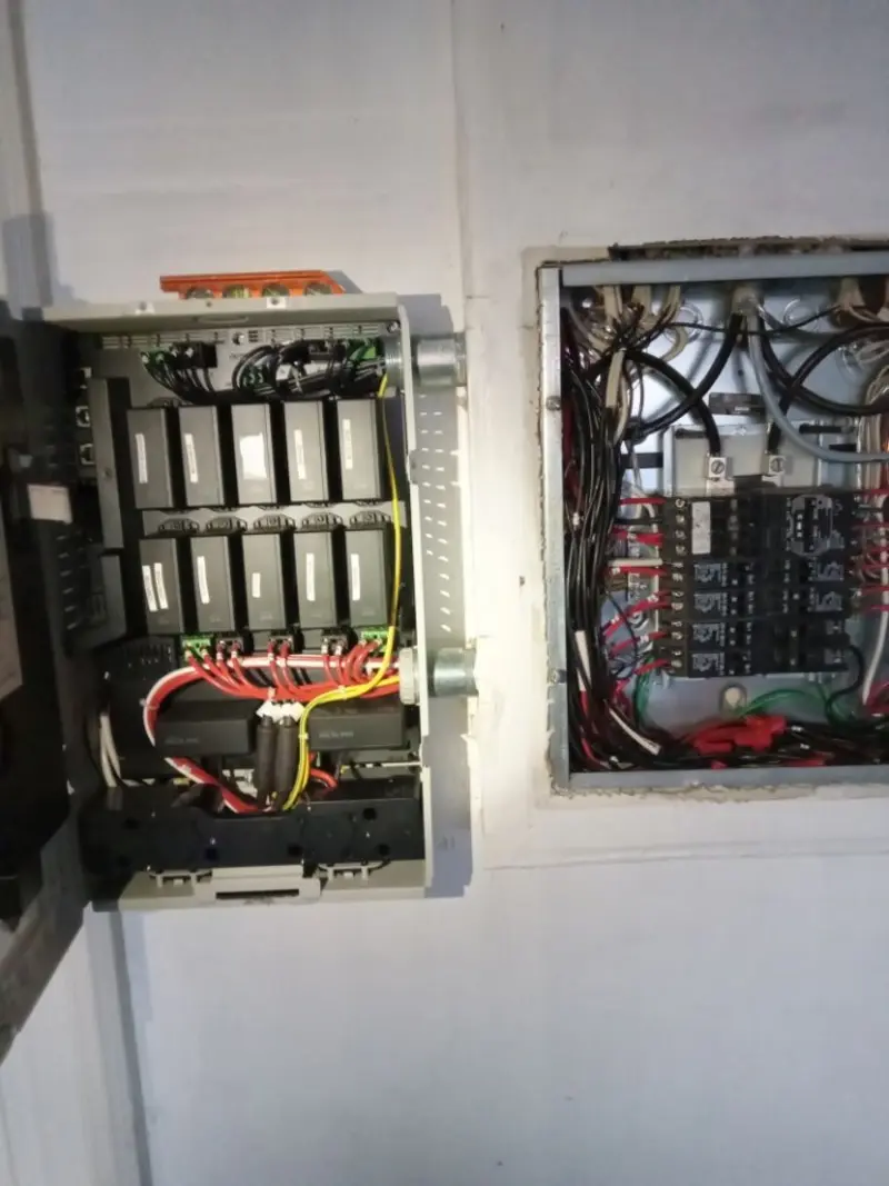 Electrical panel upgrade completed for Security Camera Wiring in Worland